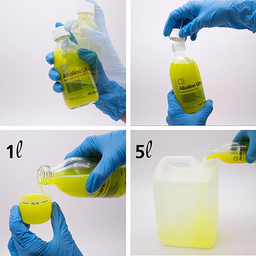 PULITORE ALCALINO CONDENSATORI 250 ML Uso di PULITORE ALCALINO CONDENSATORI 250 ML 500