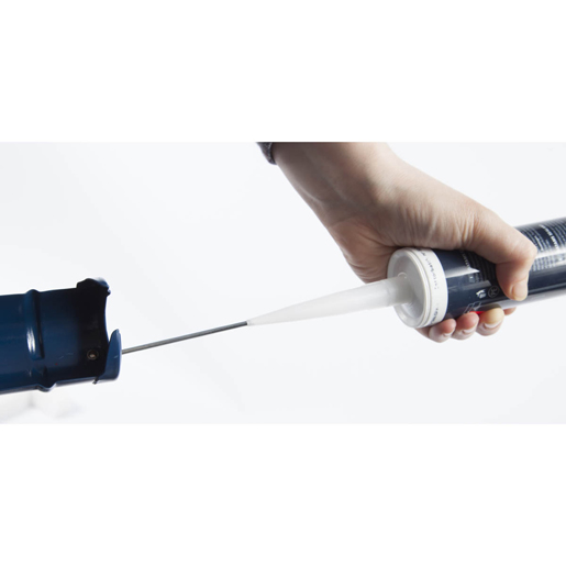 Verwendung von Handpistole für Silikon Farbe Blau 500