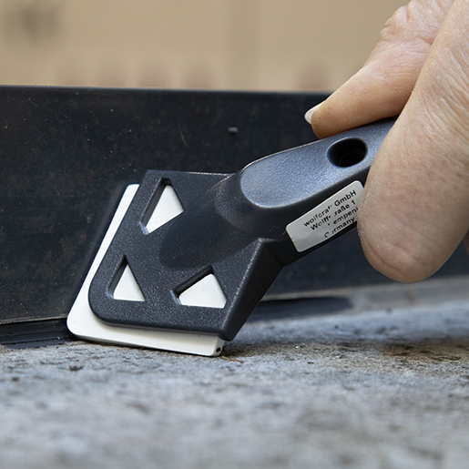 Verwendung von Set zur Reparatur von Silikonfugen 505