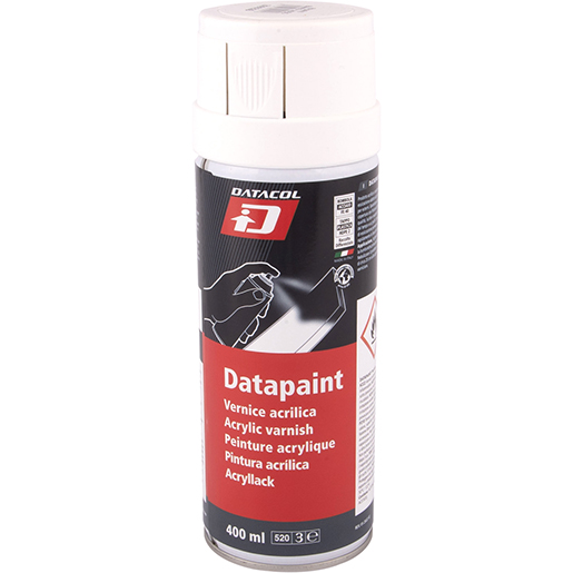 Pintura acrílica en spray de secado rápido blanco brillante RAL 9010