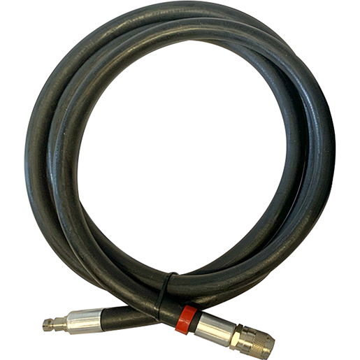 Czerwona rura zasilająca