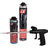 Kit per schiuma poliuretanica con pistola
