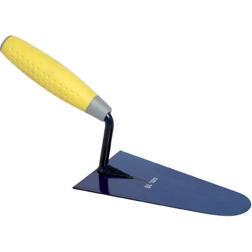 Cazzuola punta tonda manico plastica