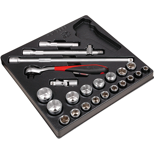 Detalle de SURTIDO UTENSILIOS TALLER 78PZ 300