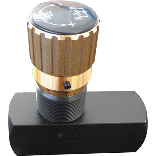 Vannes de contrôle unidirectionnelles