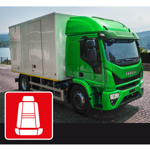 Bezüge IVECO EUROCARGO Schlafkabine ab Oktober 2017